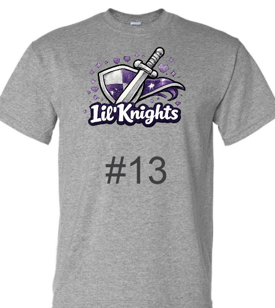 North Webster Little Knights School Shirts