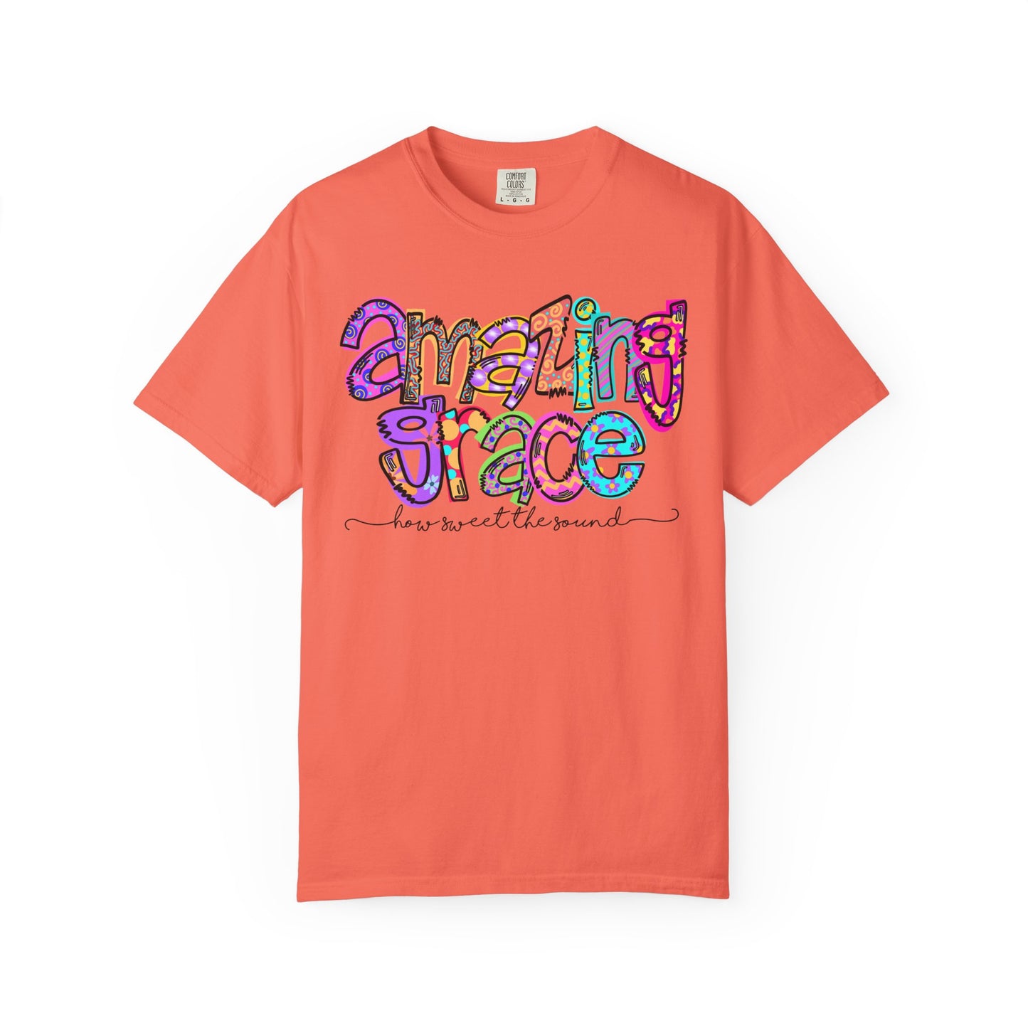 Amazing Grace T-Shirt, Inspirational Gift, Unisex Tee, Faith-Based Apparel, Church Outing Shirt, Spiritual Wear