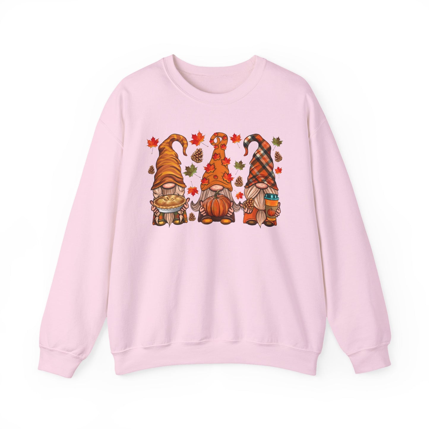 Harvest Gnome Crewneck Sweatshirt | Cozy Fall Sweater, Autumn Apparel, Thanksgiving Gift, Unisex Sweatshirt, Seasonal Fashion