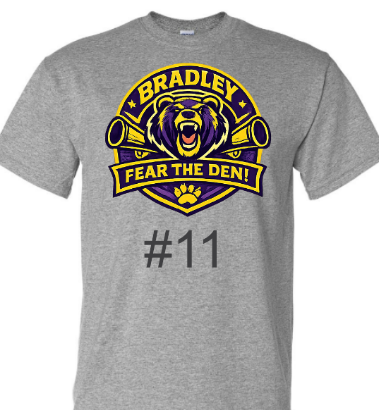 Bradley Bears School Shirts