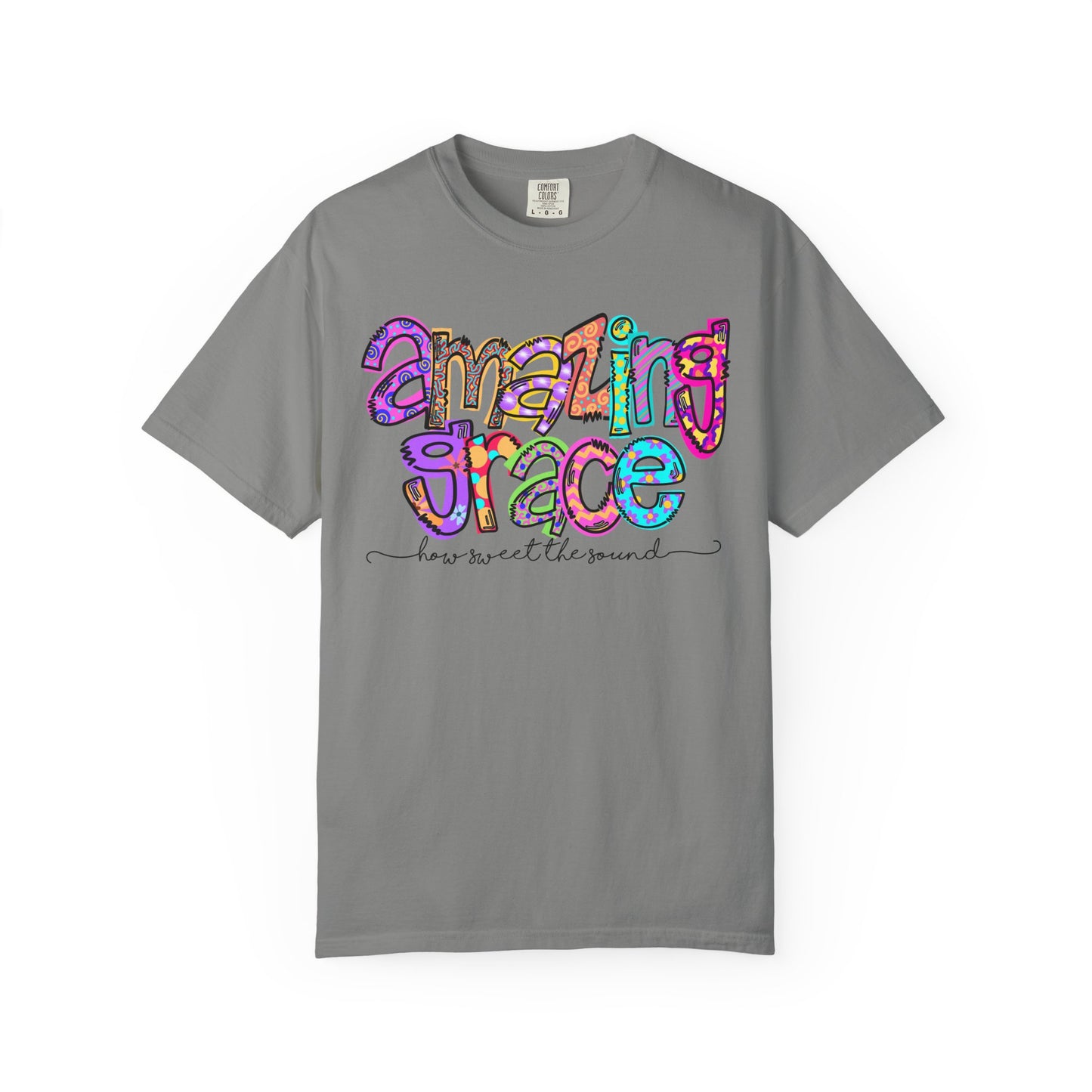 Amazing Grace T-Shirt, Inspirational Gift, Unisex Tee, Faith-Based Apparel, Church Outing Shirt, Spiritual Wear