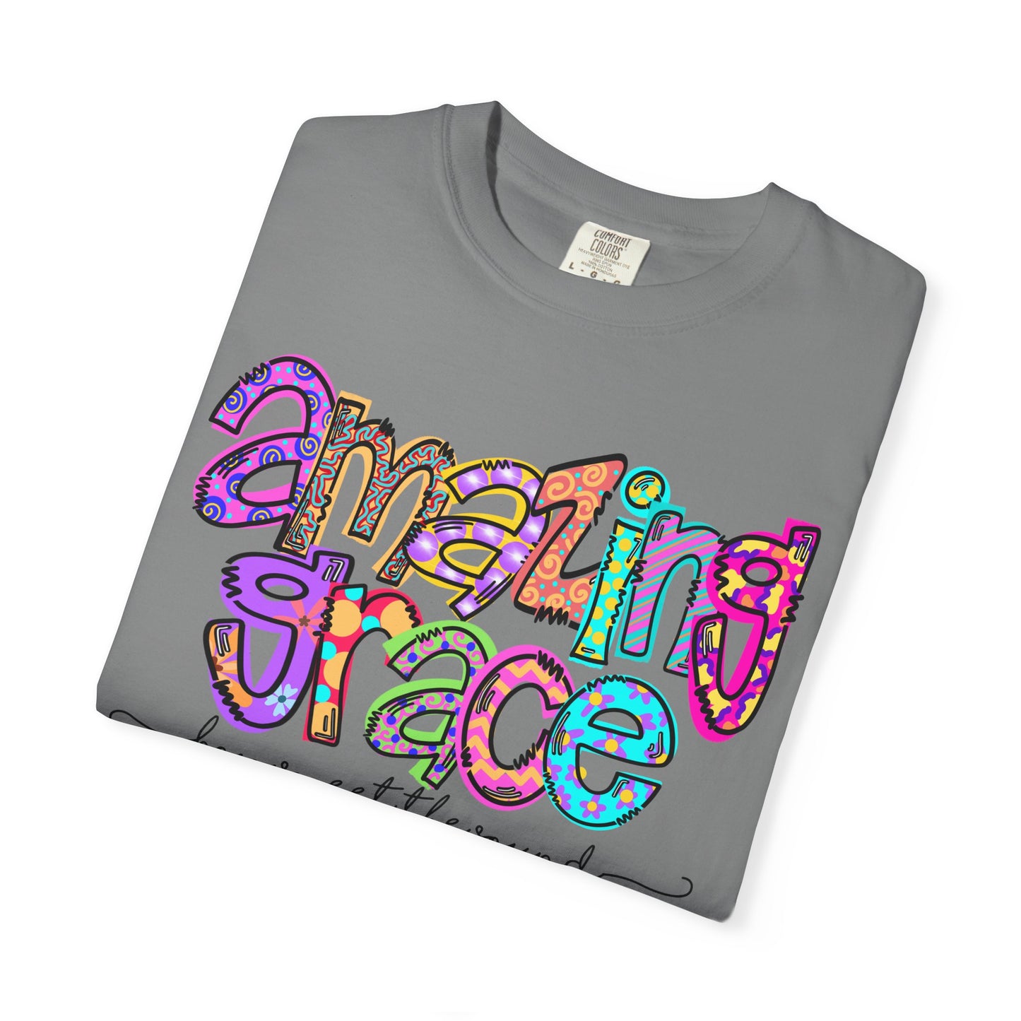Amazing Grace T-Shirt, Inspirational Gift, Unisex Tee, Faith-Based Apparel, Church Outing Shirt, Spiritual Wear