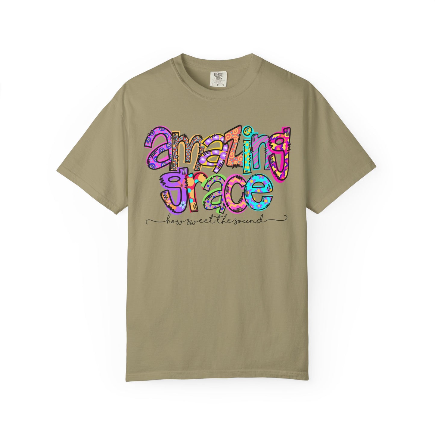 Amazing Grace T-Shirt, Inspirational Gift, Unisex Tee, Faith-Based Apparel, Church Outing Shirt, Spiritual Wear