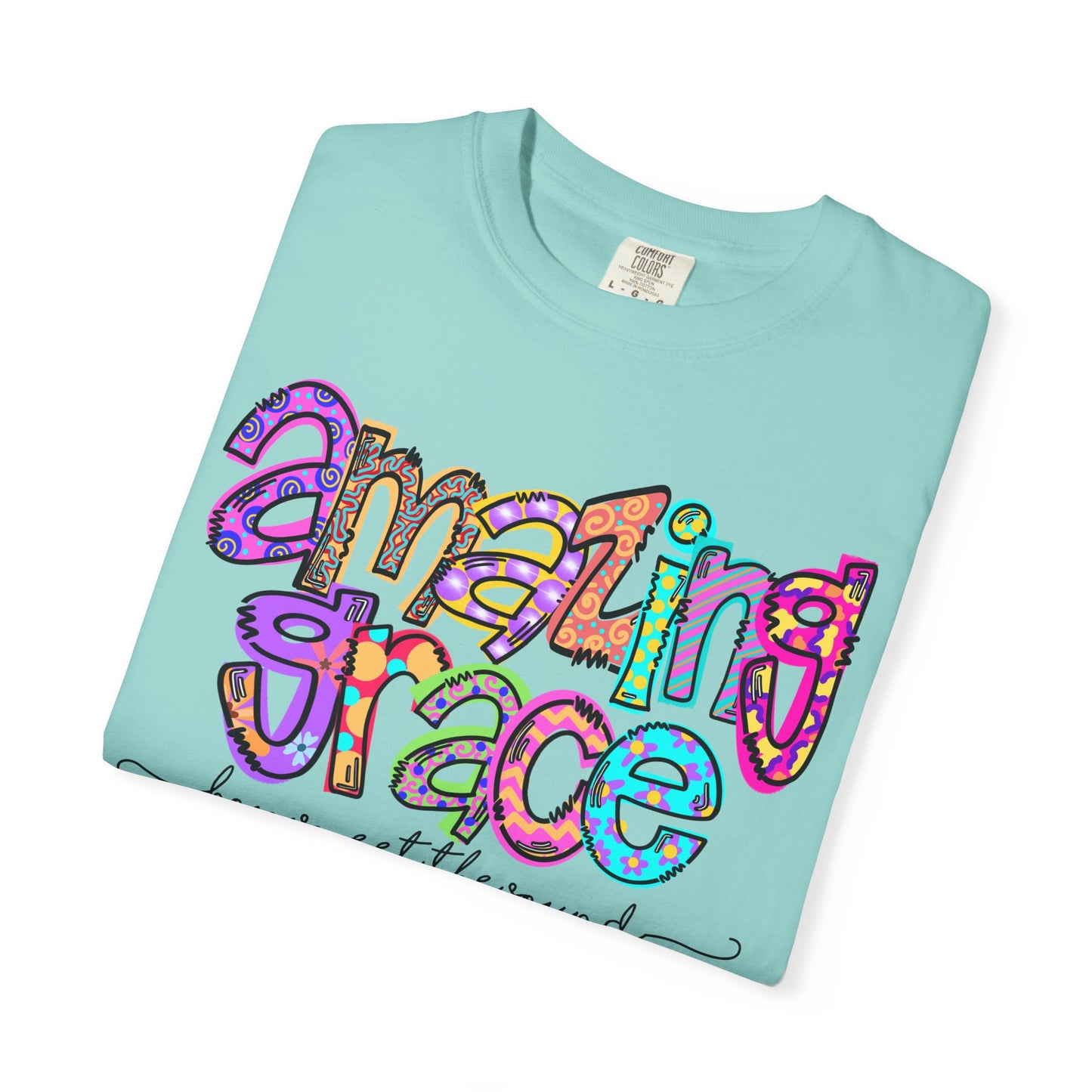 Amazing Grace T-Shirt, Inspirational Gift, Unisex Tee, Faith-Based Apparel, Church Outing Shirt, Spiritual Wear