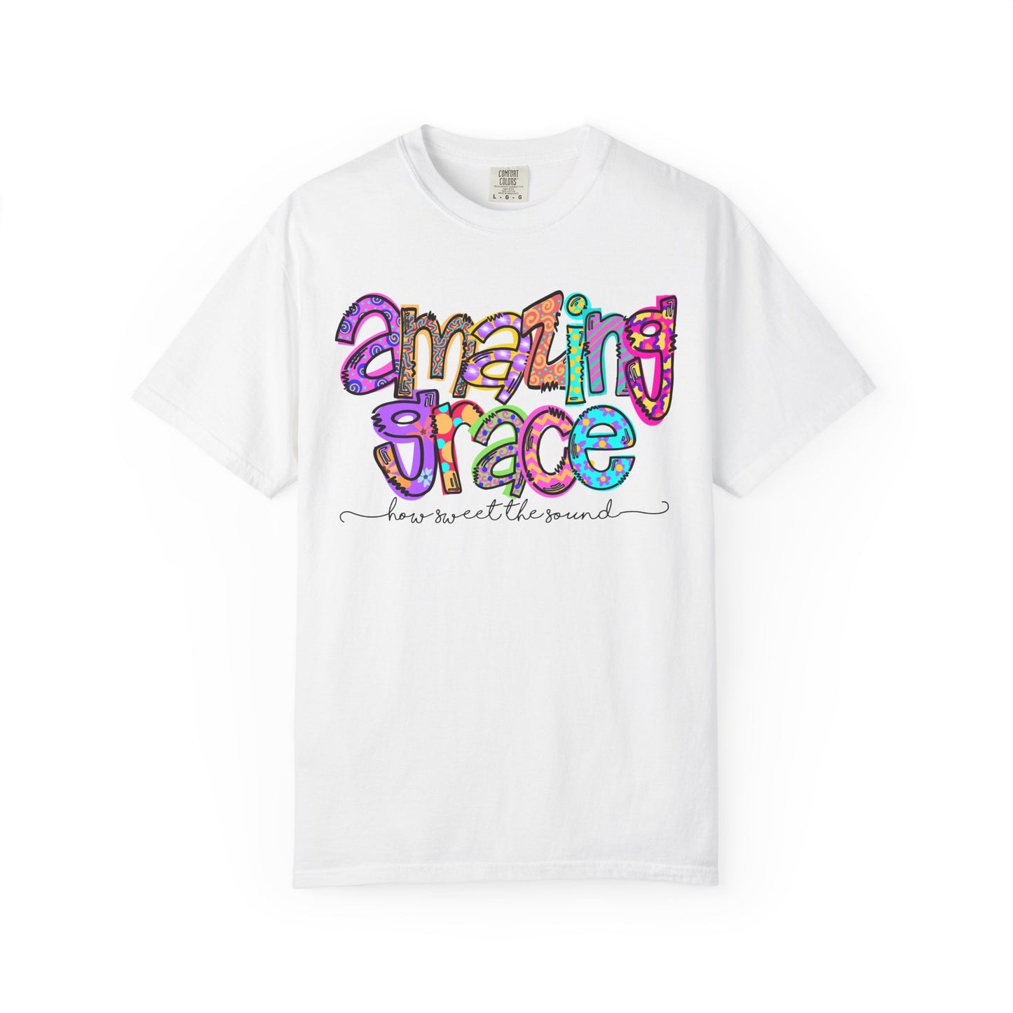 Amazing Grace T-Shirt, Inspirational Gift, Unisex Tee, Faith-Based Apparel, Church Outing Shirt, Spiritual Wear