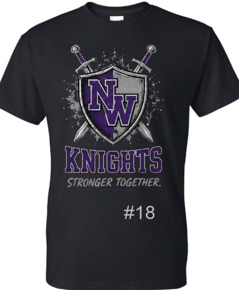 North Webster Knights School Shirts