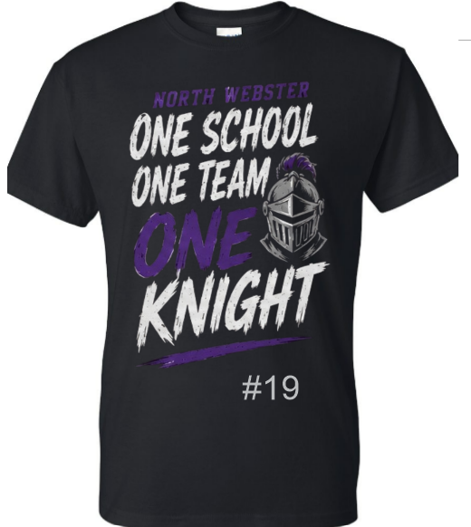North Webster Knights School Shirts