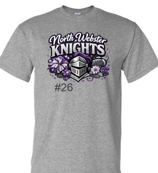North Webster Knights School Shirts