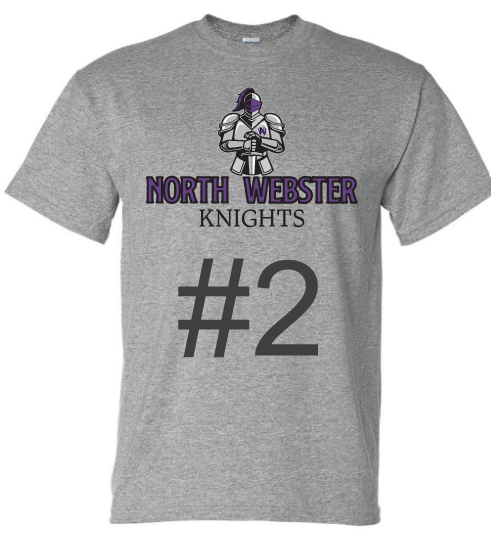 North Webster Knights 25/26 School Shirts