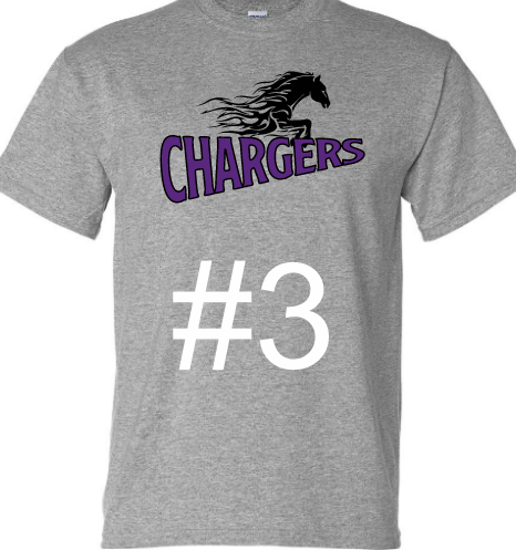 North Webster Chargers 25/26 School Shirts