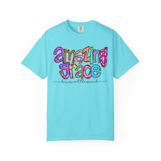 Amazing Grace T-Shirt, Inspirational Gift, Unisex Tee, Faith-Based Apparel, Church Outing Shirt, Spiritual Wear