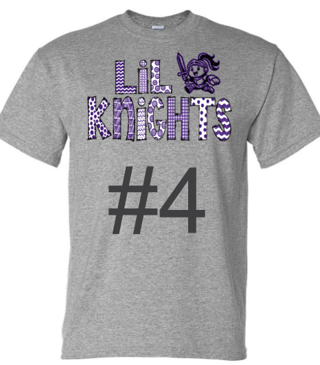 North Webster Little Knights 25/26 School Shirts