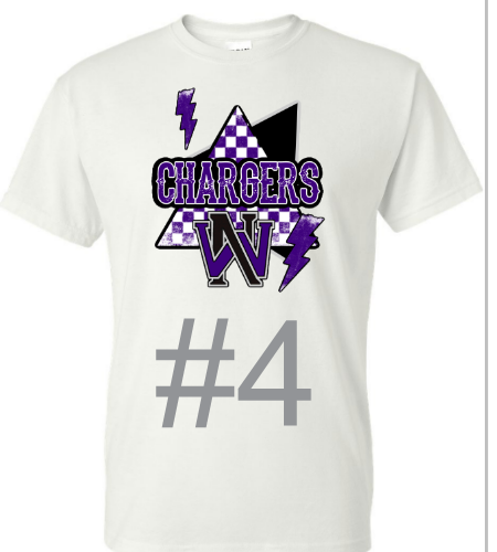 North Webster Chargers 25/26 School Shirts