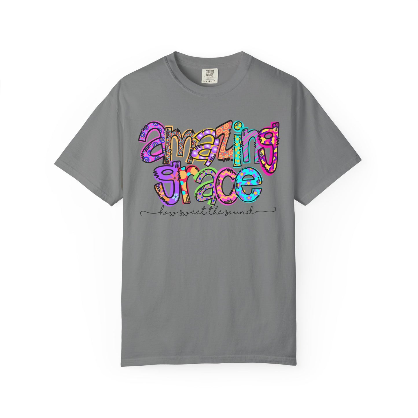 Amazing Grace T-Shirt, Inspirational Gift, Unisex Tee, Faith-Based Apparel, Church Outing Shirt, Spiritual Wear