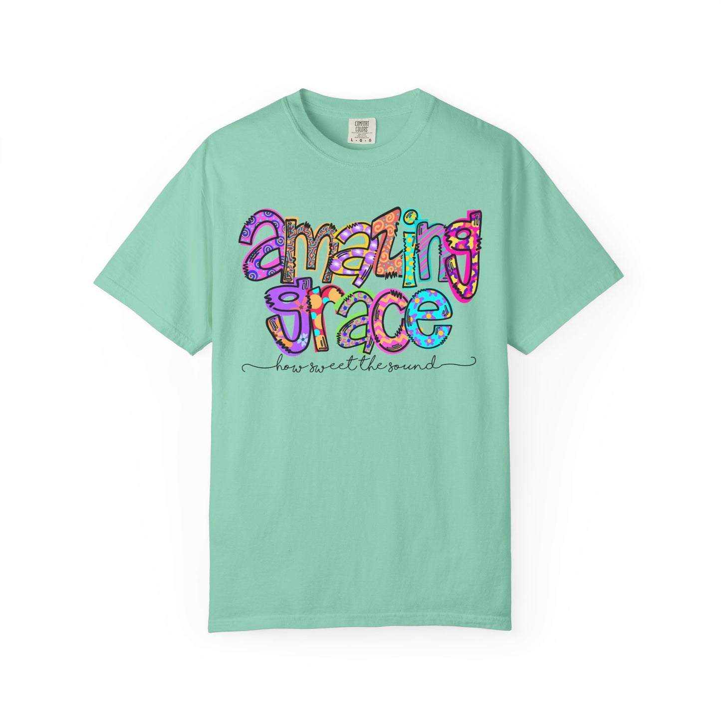 Amazing Grace T-Shirt, Inspirational Gift, Unisex Tee, Faith-Based Apparel, Church Outing Shirt, Spiritual Wear