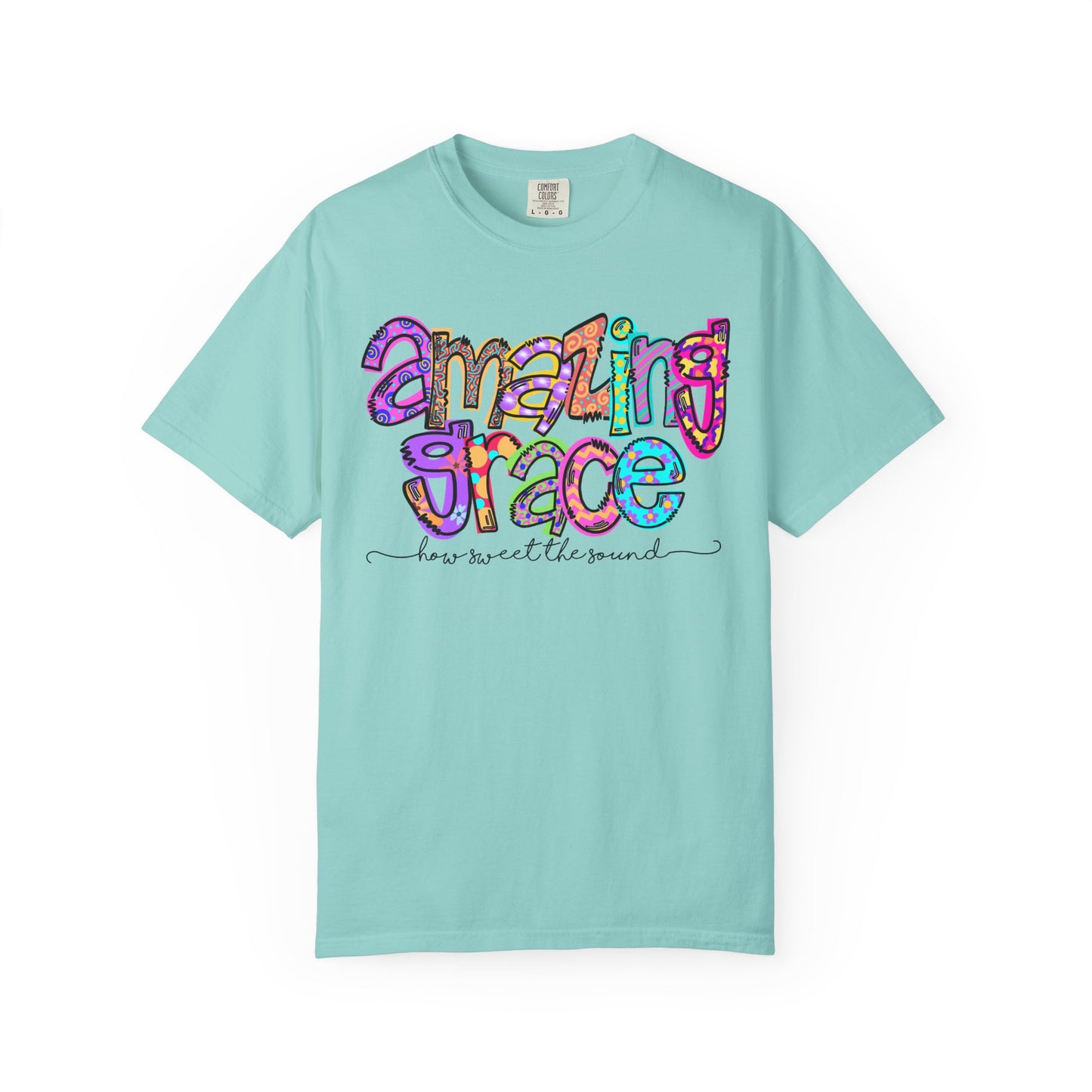 Amazing Grace T-Shirt, Inspirational Gift, Unisex Tee, Faith-Based Apparel, Church Outing Shirt, Spiritual Wear