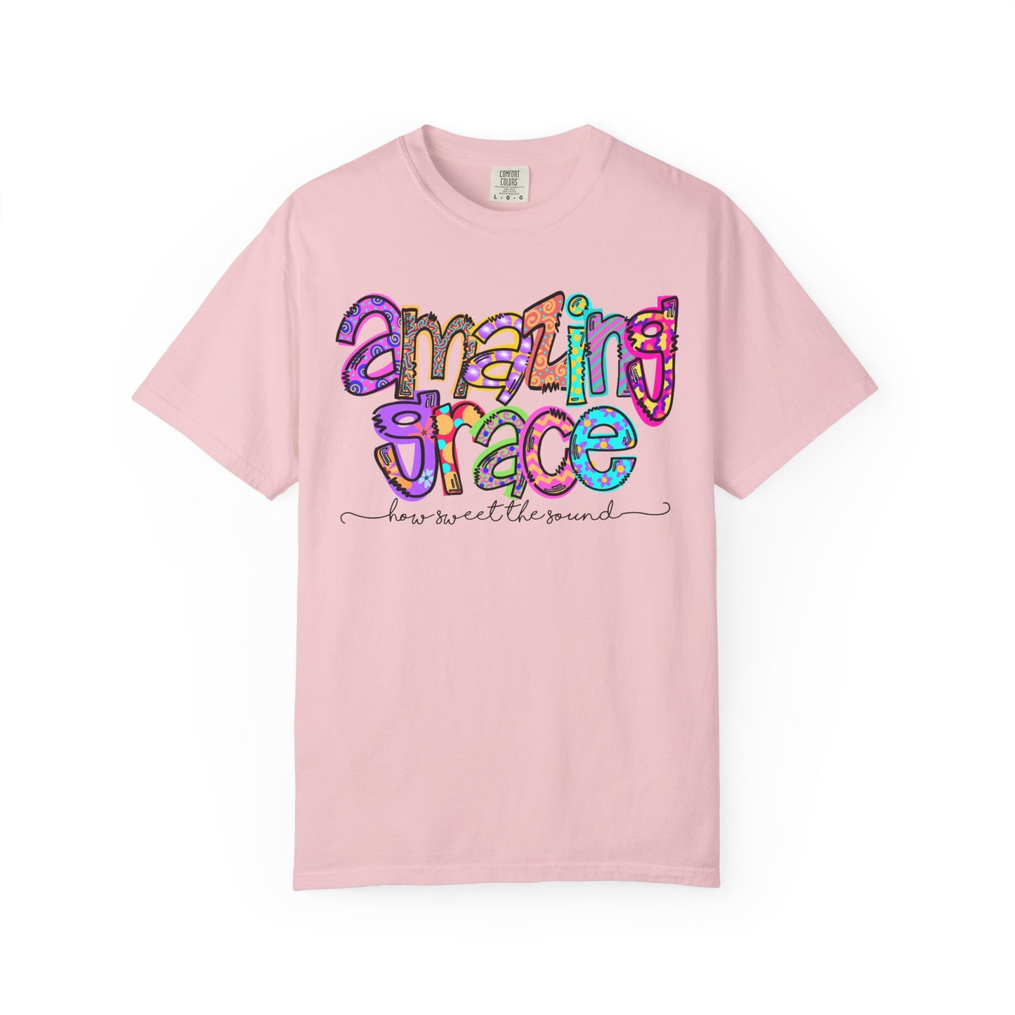 Amazing Grace T-Shirt, Inspirational Gift, Unisex Tee, Faith-Based Apparel, Church Outing Shirt, Spiritual Wear