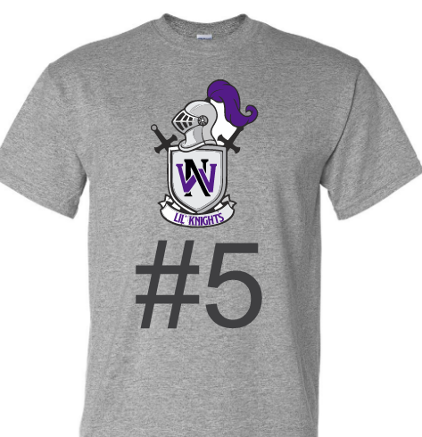 North Webster Little Knights 25/26 School Shirts
