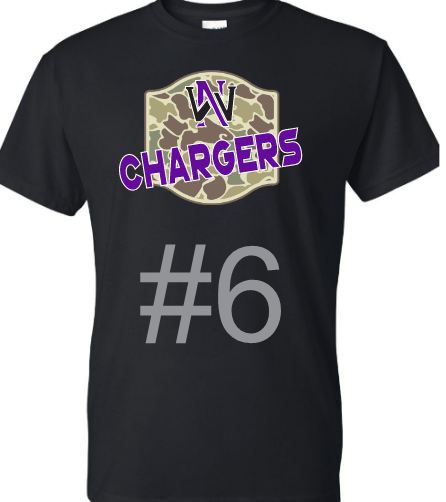 North Webster Chargers 25/26 School Shirts