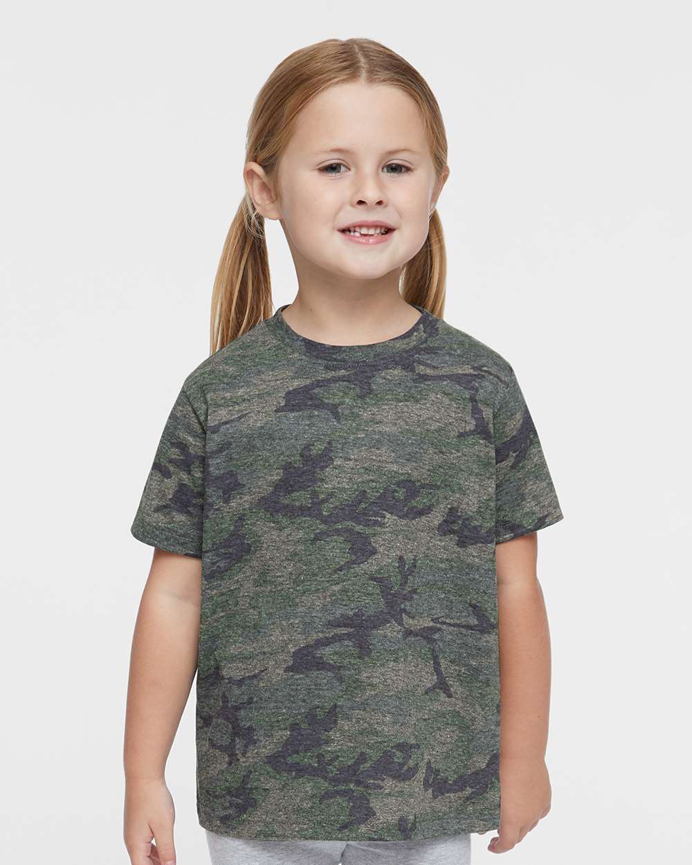 USA puff vinyl camo shirt