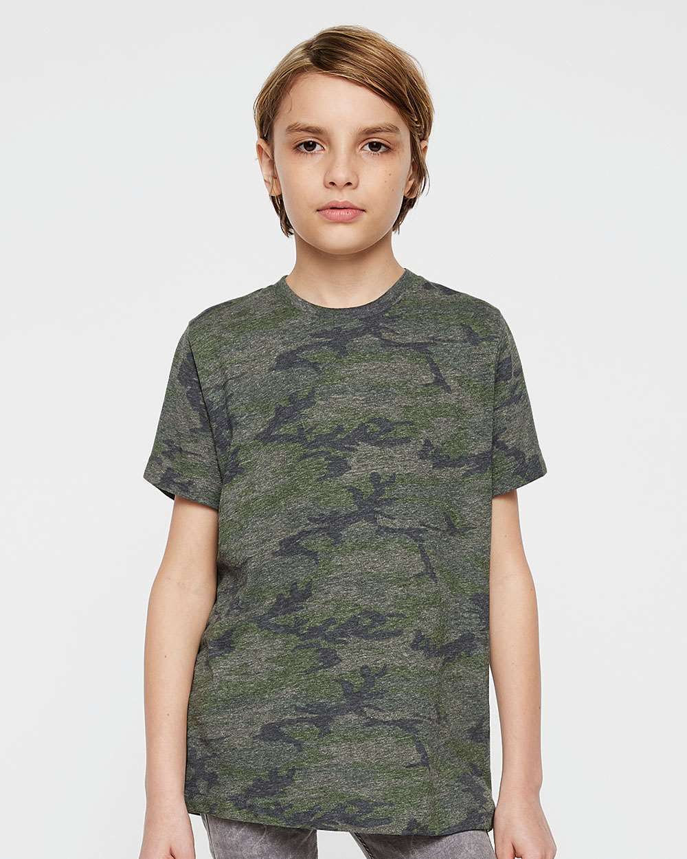 USA puff vinyl camo shirt