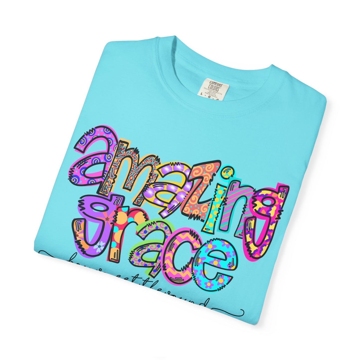 Amazing Grace T-Shirt, Inspirational Gift, Unisex Tee, Faith-Based Apparel, Church Outing Shirt, Spiritual Wear