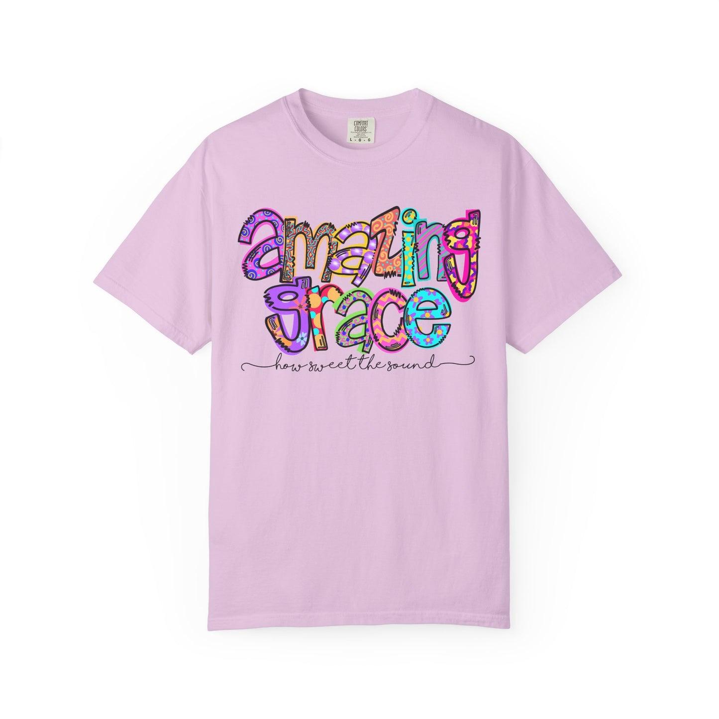 Amazing Grace T-Shirt, Inspirational Gift, Unisex Tee, Faith-Based Apparel, Church Outing Shirt, Spiritual Wear