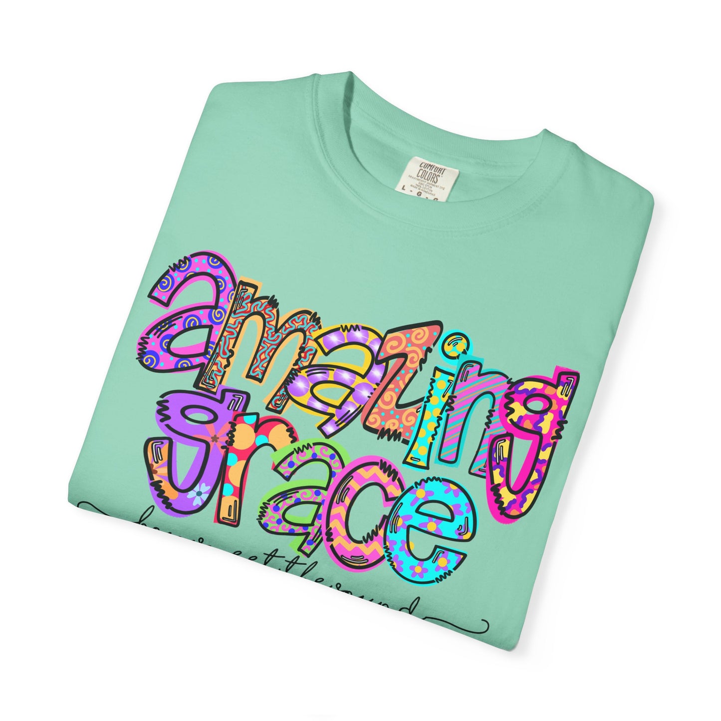 Amazing Grace T-Shirt, Inspirational Gift, Unisex Tee, Faith-Based Apparel, Church Outing Shirt, Spiritual Wear