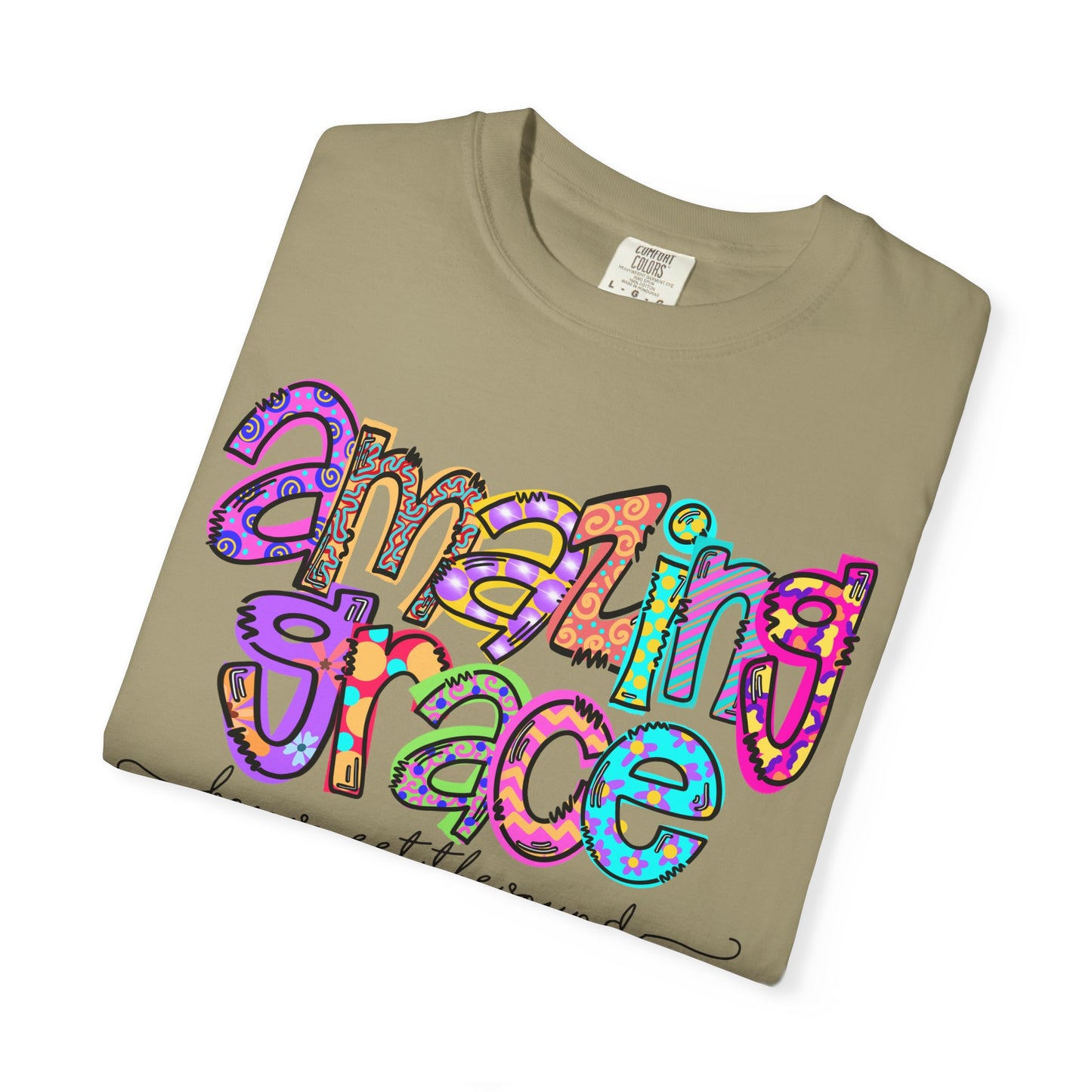 Amazing Grace T-Shirt, Inspirational Gift, Unisex Tee, Faith-Based Apparel, Church Outing Shirt, Spiritual Wear