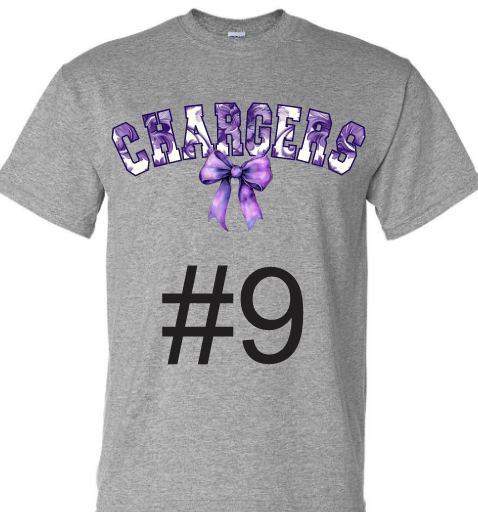 North Webster Chargers 25/26 School Shirts