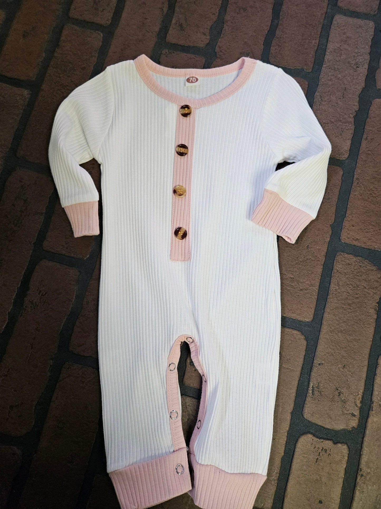Romper w/buttons
